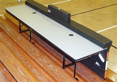 basketball scorers tables for gyms.